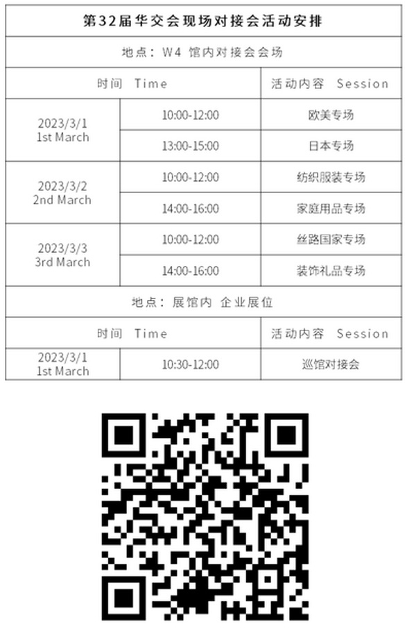 干貨來了，第32屆華交會(huì)現(xiàn)場(chǎng)對(duì)接會(huì)采購(gòu)清單完整版